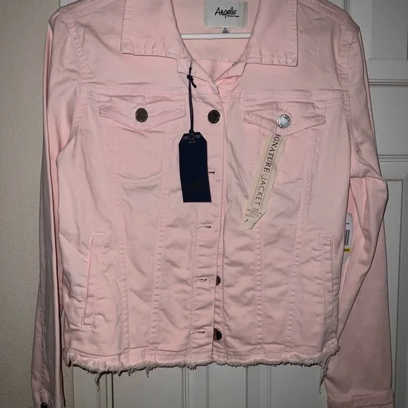 Pink denim jacket - Picture 2 of 5